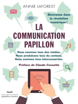 cover image of La communication papillon